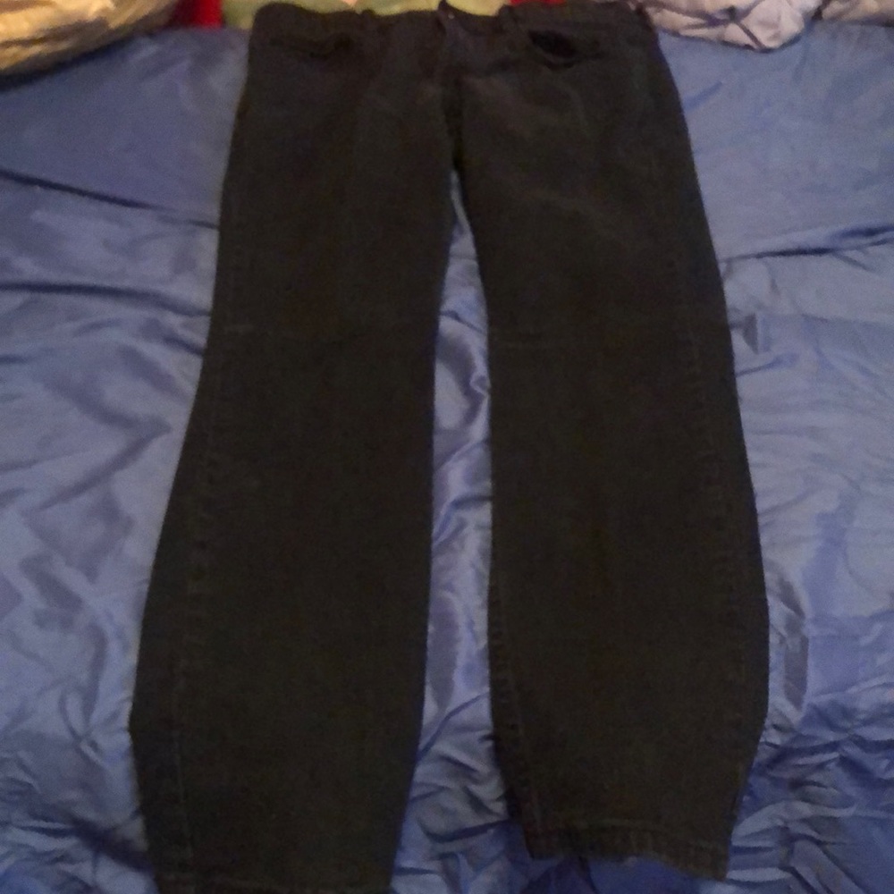 Black rude pants